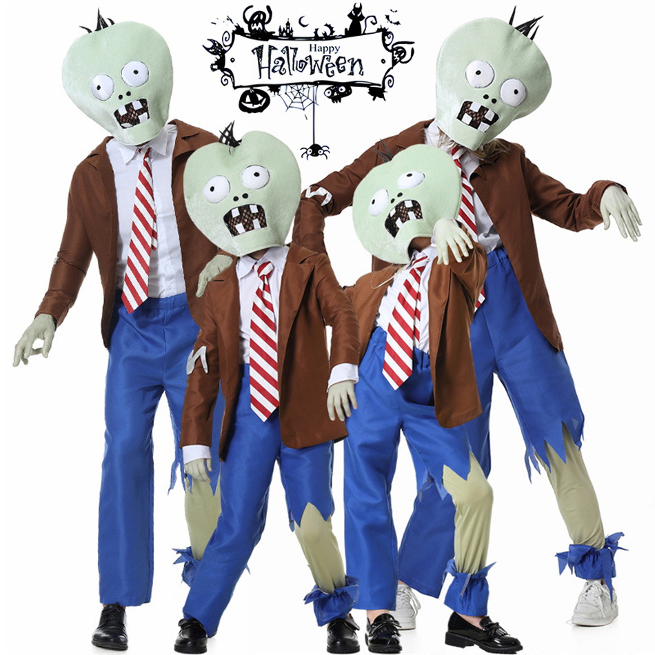 Zombie Party Games For Adults - 소녀 소년 할로윈 코스프레 식물 좀비
