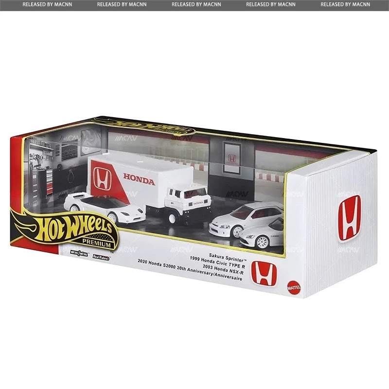 새로운 1/64 핫휠 프리미엄 혼다 차고 시리즈 자동차 - Mattel Toy Hot Wheels 리뷰 및 가격
